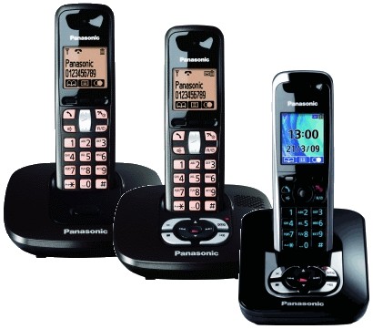 Eco ideas telefony bezprzedowych DECT Panasonic KX-TGxxxx